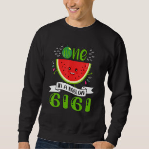 One In A Melon Gigi Watermelon Family Matching Sweatshirt