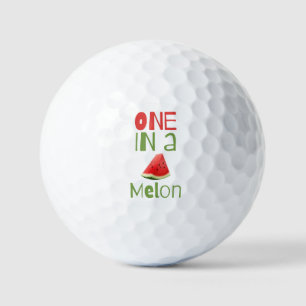 One in a Melon Golf Balls