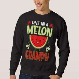 One In A Melon Granny Watermelon Family Matching Sweatshirt