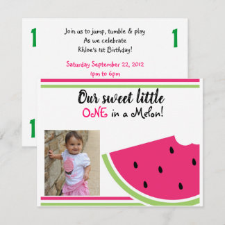 ONE in a MELON Invitation