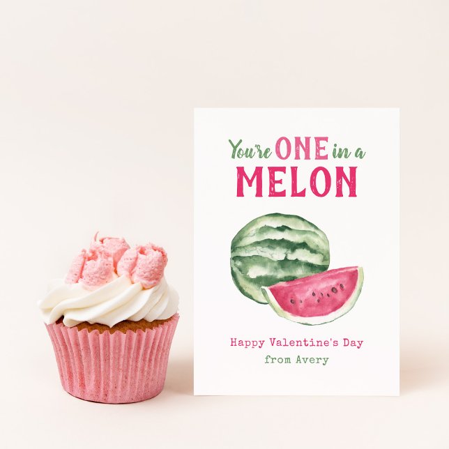 One in a Melon Kids Classroom Valentine's Cards (Creator Uploaded)