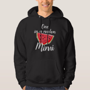 One In A Melon Mimi Waterlemon Summer Vacation Gra Hoodie