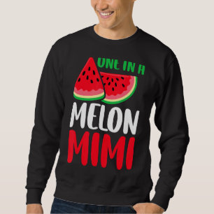 One In A Melon Mimi Watermelon Family Matching Sweatshirt