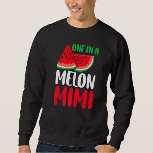 One In A Melon Mimi Watermelon Family Matching Sweatshirt
