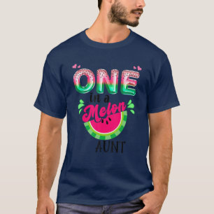 One In A Melon Mum Outfit Birthday Matching Group T-Shirt