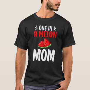 One In A Melon Mum Watermelon Birthday Family Matc T-Shirt