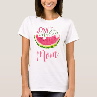 One in a Melon Mum Watermelon Shirt for Women