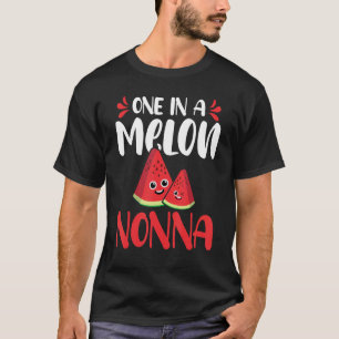 One In A Melon Nonna Watermelon Family Matching T-Shirt