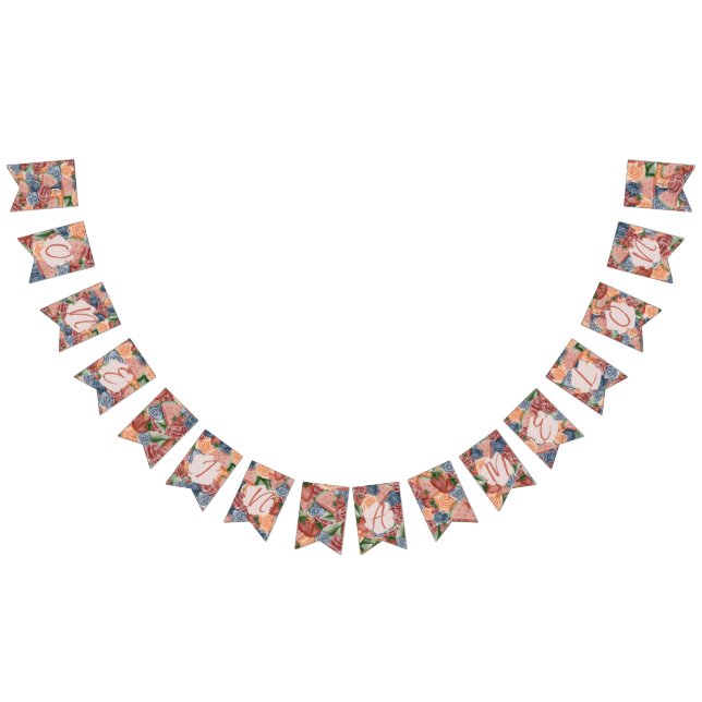 One in a Melon - Summer vibes Birthday Bunting (All)