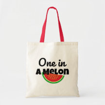 One in a Melon Tote Bag: Perfect for Summer Fun