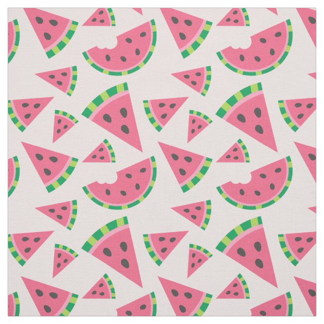 One in a Melon Watermelon Slices & Blush Pink Fabric (Swatch)