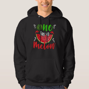 One In A Melon Watermelon Summer Hoodie