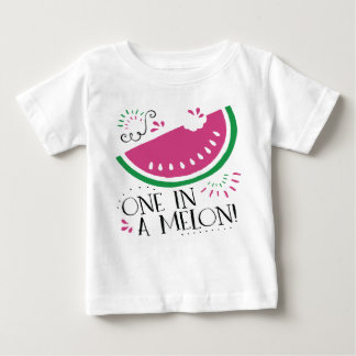 One in a Melon- Watermelon T-shirt