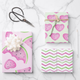 One in a Melon Watermelon Wrapping Paper Sheets