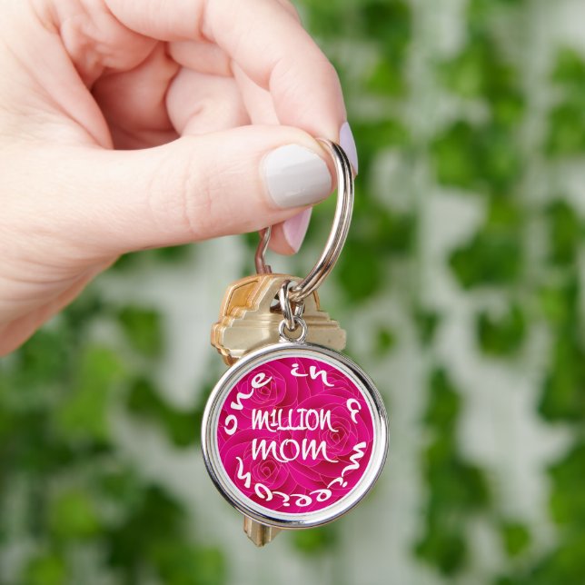 One in A Million Mum Key Ring (Hand)