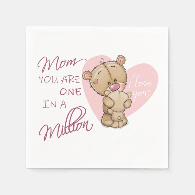 One In A Million  Napkin (Front)