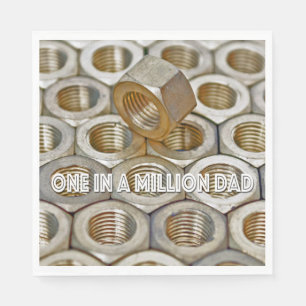 One in a Million Nut Father’s Day Napkin