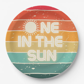 One in the Sun, Birthday Party Plate