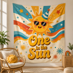 One in the Sun Birthday Tapestry