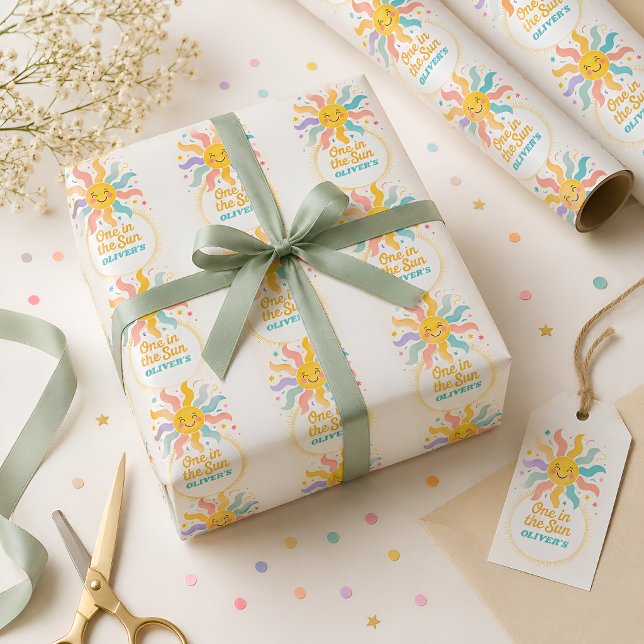 One in the Sun Birthday Wrapping Paper (Creator Uploaded)