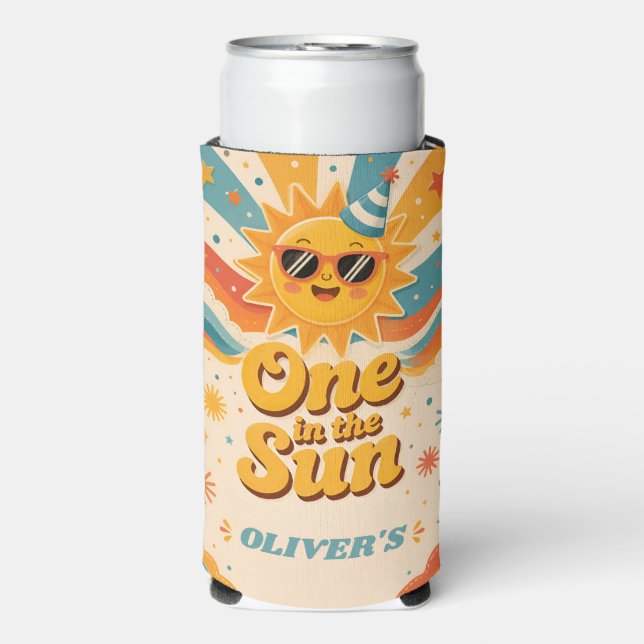 One in the Sun Can Cooler (Seltzer Front)