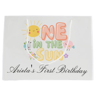 one in the Sun First Birthday Large Gift Bag
