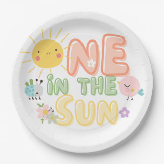 one in the Sun Paper Plate