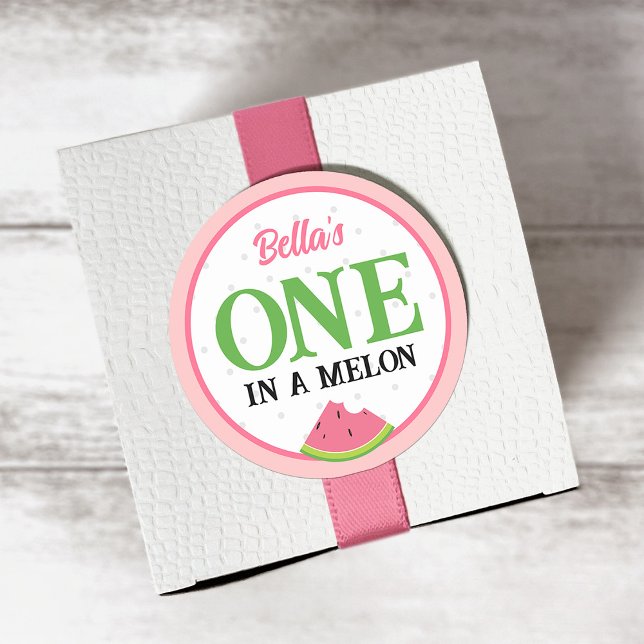 One is a Melon First Birthday Sticker (Creator Uploaded)