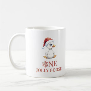 One Jolly Goose December First Birthday Coffee Mug
