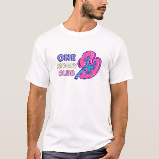 ONE KIDNEY CLUB, KIDNEY Transplant T-Shirt