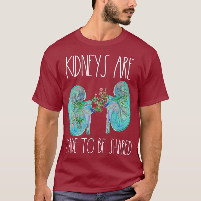 One Kidney Transplant Donor Nephrology Nurse T-Shirt (Front)