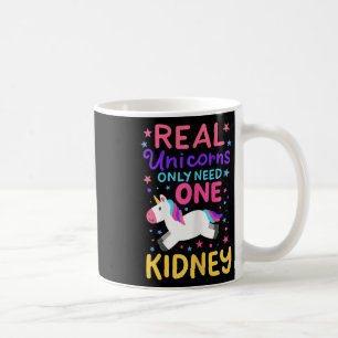 One Kidney Transplant Renal Surgery Cute Unicorn F Coffee Mug