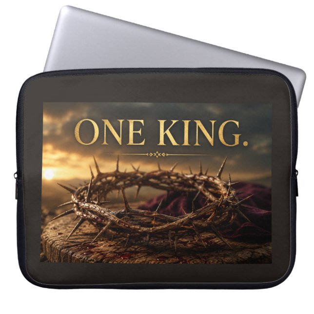 One King Laptop Sleeve (Front)