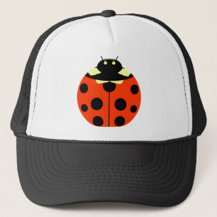 One ladybug trucker hat