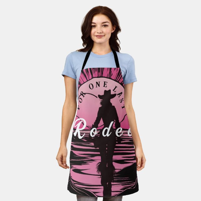 One Last Rodeo Bachelorette Apron (Worn)
