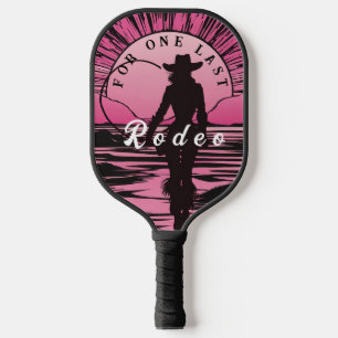 One Last Rodeo Bachelorette Pickleball Paddle