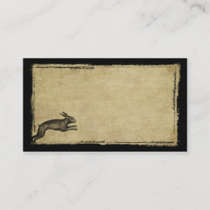 One Leaping Hare- Prim Biz Cards
