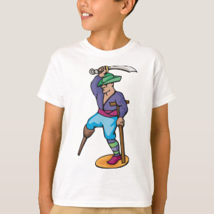 One Legged Pirate T-Shirt