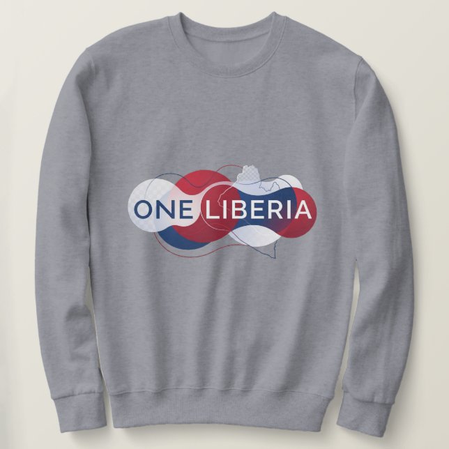 One Liberia  Sweatshirt (Design Front)