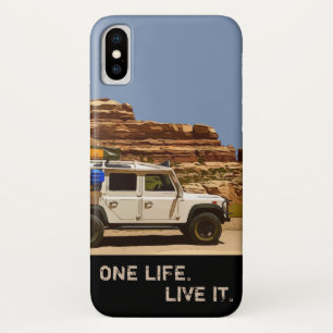 ONE LIFE.  LIVE IT. iPhone X CASE