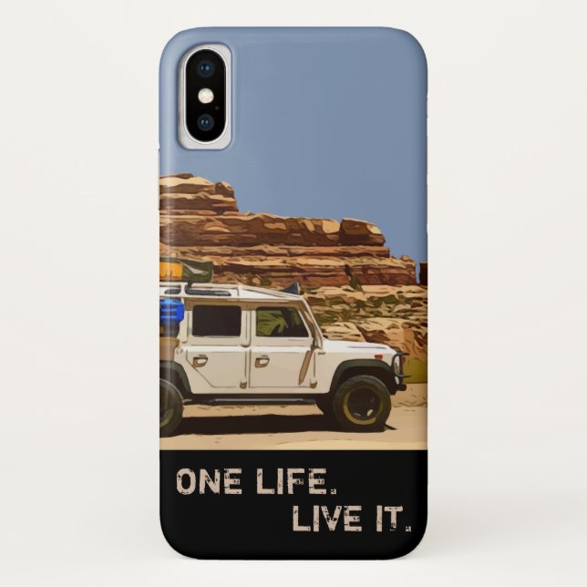 ONE LIFE.  LIVE IT. Case-Mate iPhone CASE (Back)