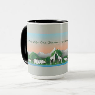 One life.... One chance, to save our planet Mug