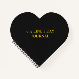 "One Line A Day Journal: Memory Daily Journal for