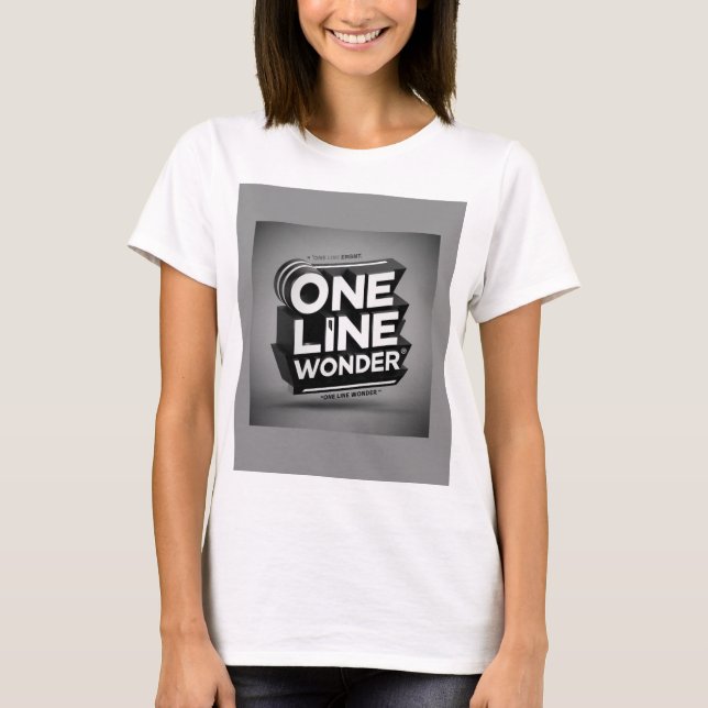 One Line Wonder T-shirt (Front)