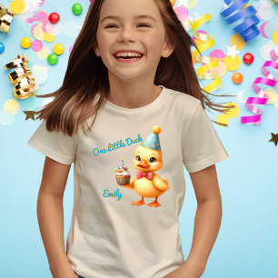One Little Duck Cute Birthday Gift Baby T-Shirt