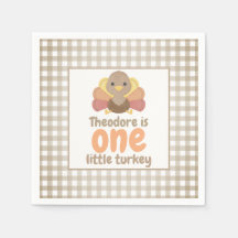 One Little Turkey First Birthday Party