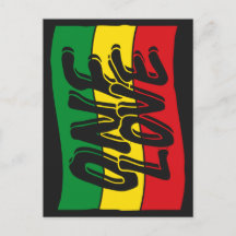 One Love Flag Reggae Rasta