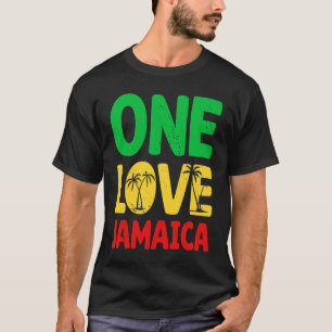 One Love Jamaica I Rasta I Rastafari I Jamaican Re T-Shirt