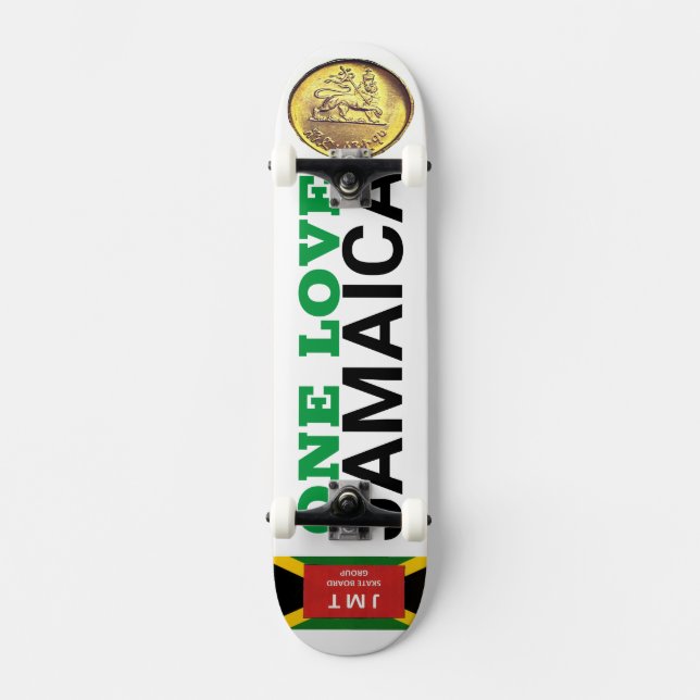 ONE LOVE  JAMAICA Skateboard (Front)