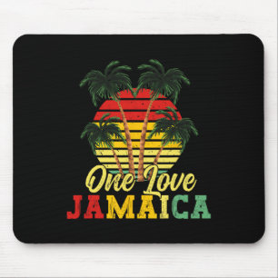 One Love Jamaica Summer Family Vacation Jamaican R Mouse Pad